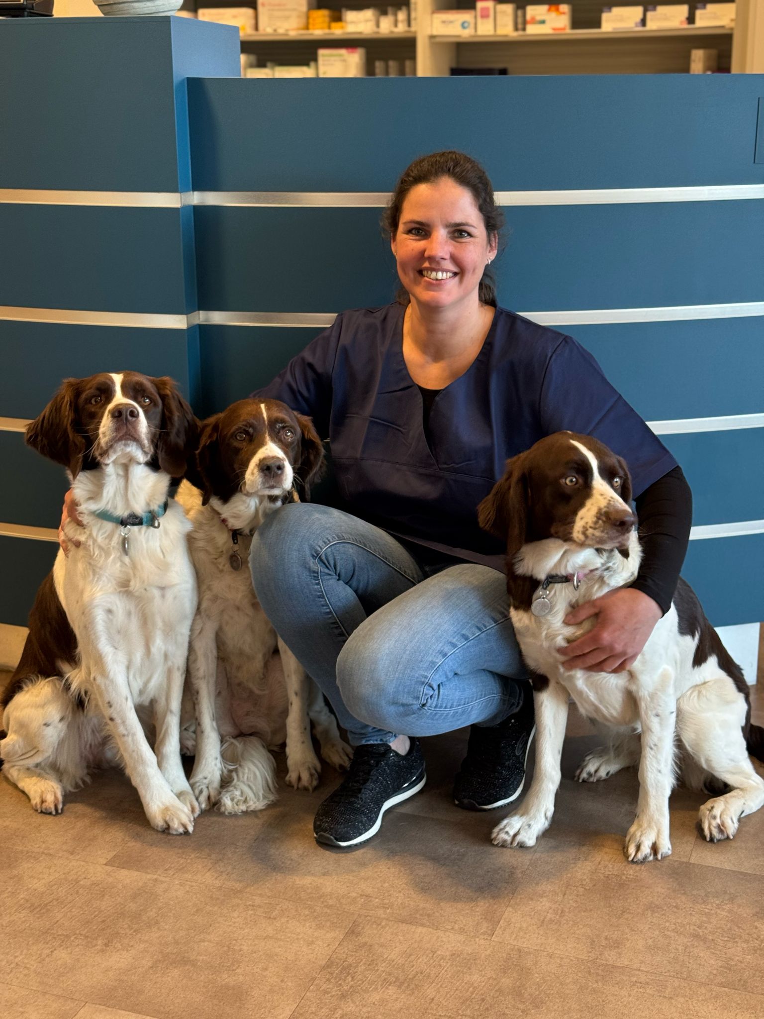 Foto Maaike met honden 03-25